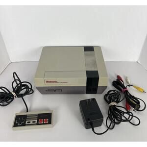 Nintendo NES Console Bundle (Tested & Working)